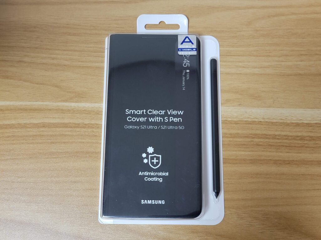 Galaxy S21 Ultraの純正Sペン対応ケース「Smart Clear View Cover」「Silicone Cover 」をレビュー!!Sペンの書き心地、使いやすい?