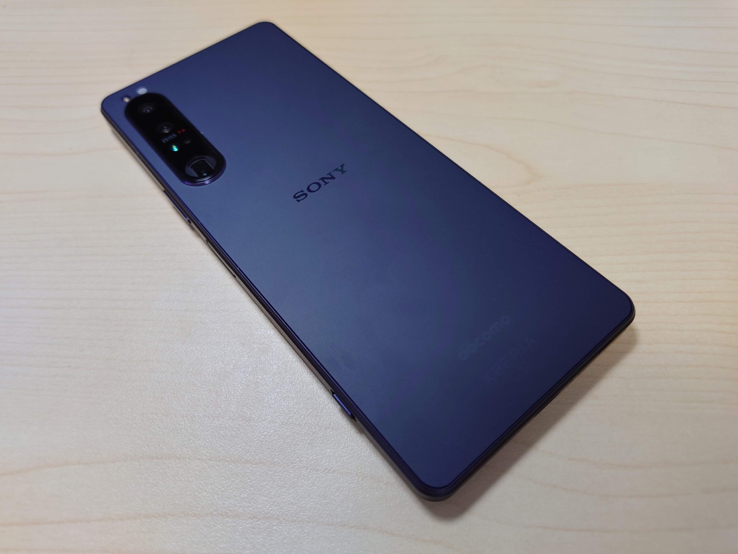 Xperia1 パープル　ジャンク