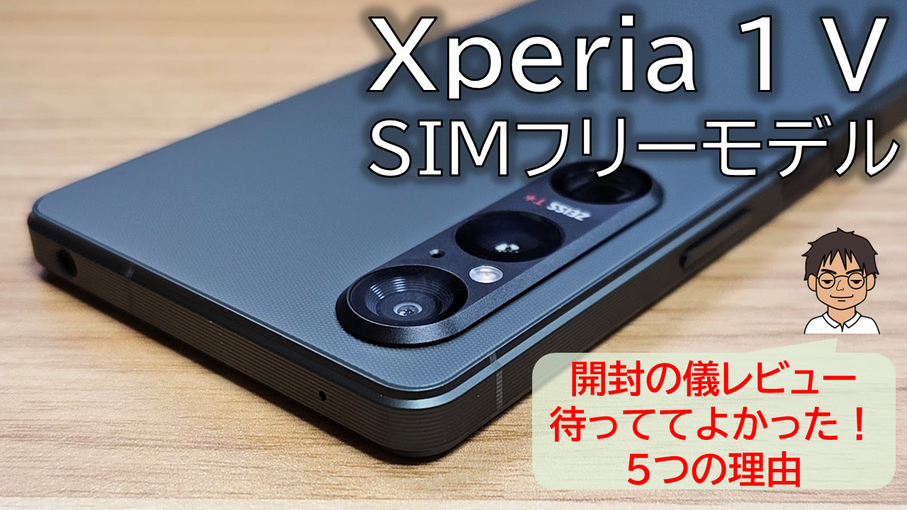 SIMフリー sony xperia 1 (802SO)