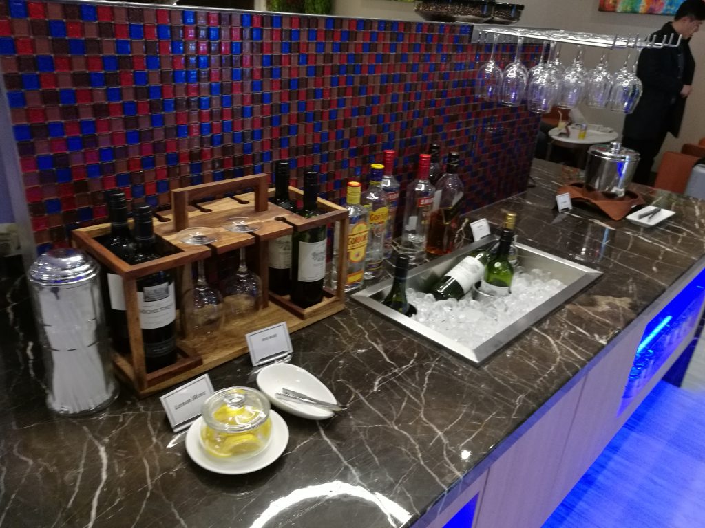 SATS Premier Lounge アルコール類