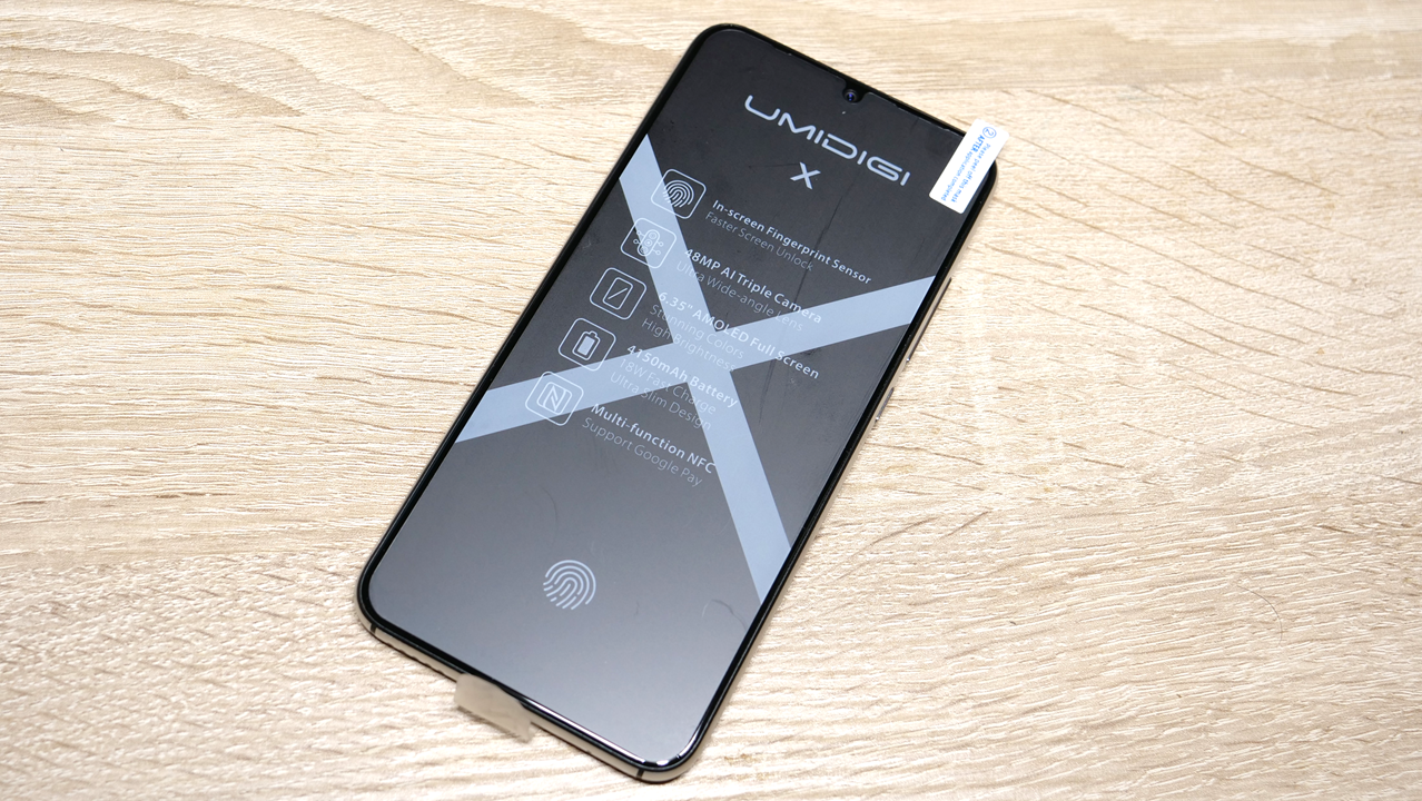UMIDIGI Xを実機レビュー!画面内指紋認証の使い心地・カメラの実力は!?[PR]